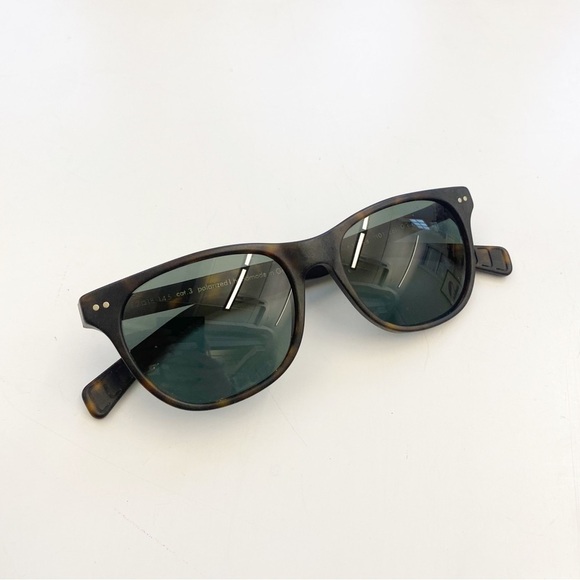 Lunor || S1 1101 Sunglasses Matte Dark Havana Tortoise Polarized Made in Germany main image 9